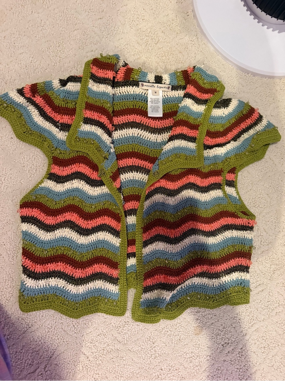 Nannette Lepore vintage shrug